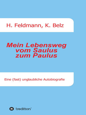 cover image of Mein Lebensweg vom Saulus zum Paulus